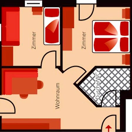 Residence Speckerhof Maranza Chambre photo