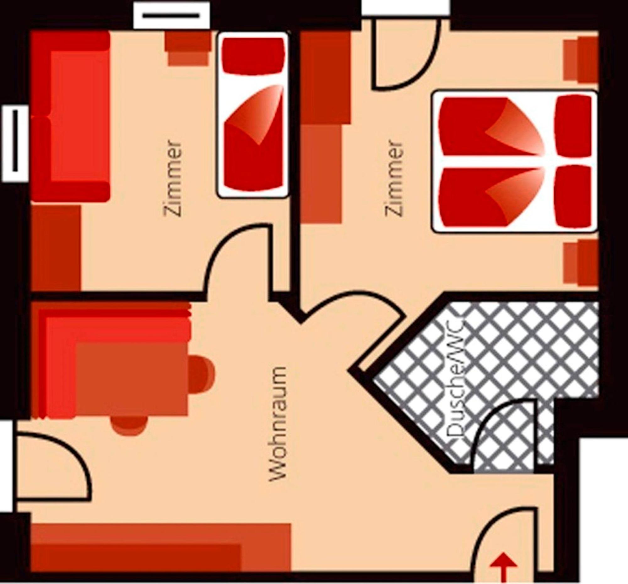 Residence Speckerhof Maranza Chambre photo